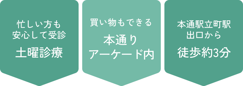 忙しい方も安心して受診